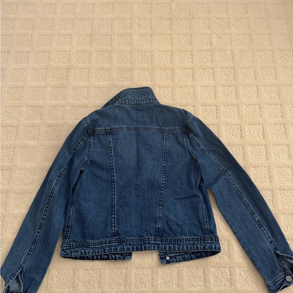 Tractr Dark Blue Jean Jacket - Picture 2 of 4